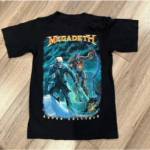 Megadeth super collider concert tour shirt I believe it’s a men’s small - Picture 1 of 4
